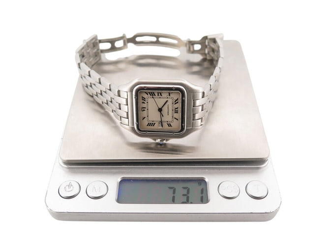 Montre Cartier Panthère GM - Montre quartz 41 mm en acier + boîte 58 Facettes 269447