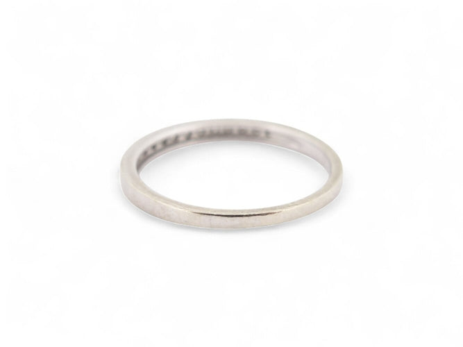 Bague 50 bague solitaire 0.63ct gia t50 or blanc 18k + alliance sertie diamant 0.1ct 58 Facettes 270398