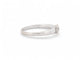 Bague 50 bague solitaire 0.63ct gia t50 or blanc 18k + alliance sertie diamant 0.1ct 58 Facettes 270398