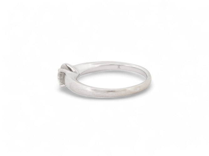 Bague 50 bague solitaire 0.63ct gia t50 or blanc 18k + alliance sertie diamant 0.1ct 58 Facettes 270398