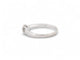Bague 50 bague solitaire 0.63ct gia t50 or blanc 18k + alliance sertie diamant 0.1ct 58 Facettes 270398
