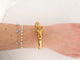 Bracelet vintage bracelet HERMES galop tete de cheval ravinet d'enfert plaque or 58 Facettes 272971