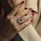 Bague 51 Bague Chopard Happy Diamonds – Or Gris 18k – 0.80 ct Diamants – Vers 2000 – Taille 51 58 Facettes FB10795