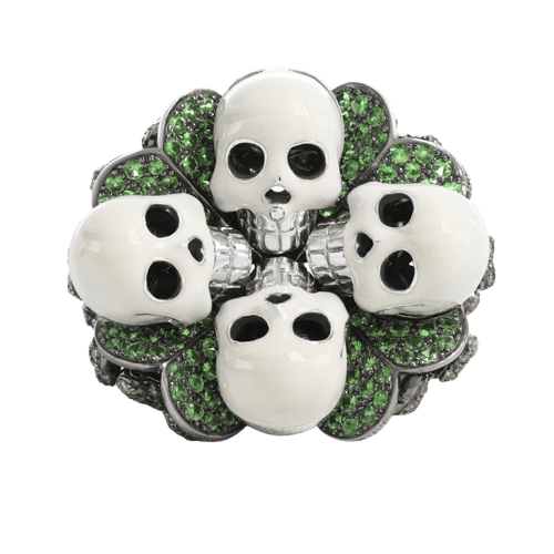 Bague 53 Lydia Courteille Catacombes - Bague en or gris et diamants 58 Facettes 61E00230