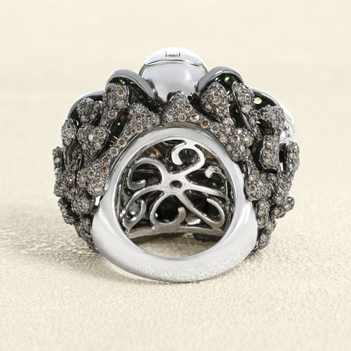 Bague 53 Lydia Courteille Catacombes - Bague en or gris et diamants 58 Facettes 61E00230