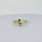 Bague 57 Bague vintage en or jaune 14 carats et 3 diamants 58 Facettes 2512014