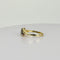 Bague 57 Bague vintage en or jaune 14 carats et 3 diamants 58 Facettes 2512014