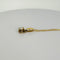 Pendentif Pendentif solitaire vintage en or jaune 14k et diamant brillant 58 Facettes 2601006