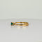 Bague 56 Bague vintage en or jaune 18k avec émeraude ovale 58 Facettes 2601015