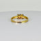 Bague 59 Bague vintage en or jaune 18k avec rubis et diamants 58 Facettes 2601012