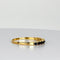 Bague 53 Bague vintage en or jaune 14 carats et saphirs bleus 58 Facettes 2511010