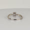 Bague 54 Bague vintage en or blanc 18k avec spinelle blanche 58 Facettes 2501011