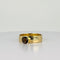 Bague Bague vintage en or jaune 14 carats et quartz fumé 58 Facettes 2501021