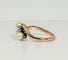Bague 53 Bague ancienne croisée en or rose 18 carats avec diamant et perles 58 Facettes 2206099