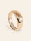 Bague 53.5 Bague jonc en or rose 18 carats avec diamant taille ancienne 0,40 ct 58 Facettes 1176.4