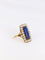 Bague 56 Bague Lapis-lazuli Perles fines 58 Facettes 837