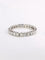 Bague 55 Alliance or blanc diamants 1,5 carat 58 Facettes 1022.10