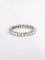 Bague 55 Alliance or blanc diamants 1,5 carat 58 Facettes 1022.10