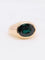 Bague 59.5 Bague jonc cocktail en or jaune 18 carats avec saphir ovale 58 Facettes 1087.14