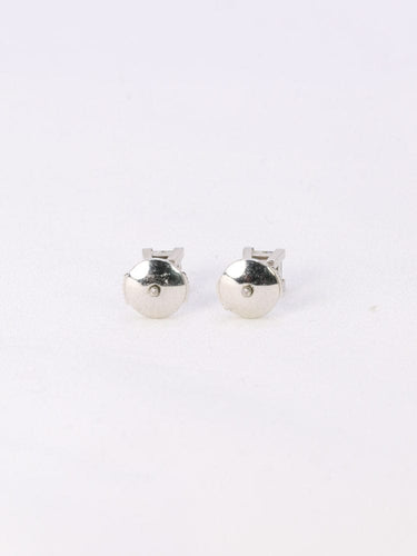 Boucles d'oreilles Boucles d'oreilles or blanc diamants taille princesse 0,5 ct 58 Facettes 1084.1