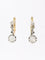 Boucles d'oreilles Dormeuses anciennes - Boucles d'oreilles en or 18k et diamants 58 Facettes 1130.6