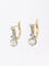 Boucles d'oreilles Dormeuses anciennes - Boucles d'oreilles en or 18k et diamants 58 Facettes 1130.6