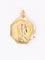 Pendentif Paul Brandt - Pendentif médaille Art déco en or jaune 18 carats 58 Facettes 1CA0000005/1