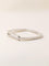 Bracelet JACOB Bracelet jonc carré en argent 58 Facettes 1205.3