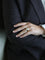 Bague 58 TECLA - Bague jonc en or jaune 18 carats et perle bouton 58 Facettes 1204.1