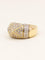 Bague 54 OJ Perrin - Bague motif pyramidal en or jaune 18 carats et diamants 58 Facettes 1211.4