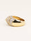 Bague 54 OJ Perrin - Bague motif pyramidal en or jaune 18 carats et diamants 58 Facettes 1211.4