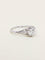 Bague 57.5 Bague solitaire en or blanc 18k avec diamant 0,70 ct 58 Facettes 1196