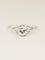 Bague 57.5 Bague solitaire en or blanc 18k avec diamant 0,70 ct 58 Facettes 1196