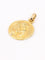 Pendentif BECKER - Médaille de baptême Enfant Jésus et agneau en or jaune 18k 58 Facettes 1174.3
