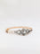 Bracelet Bracelet jonc or rose diamants taille ancienne 58 Facettes 664