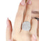 Bague 55 BiBigi - Bague en or blanc 18 ct et diamants 2,17 ct 58 Facettes 5555