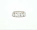 Bague Rivière - Bague en or blanc et diamants 58 Facettes 8757