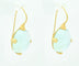 Boucles d'oreilles Pomellato Griffe - Boucles d’oreilles en or jaune 18 kt et aigues-marines 58 Facettes 9358