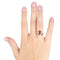 Bague Bague serpent en or jaune 18 kt avec rubis 0,80 ct et diamants 58 Facettes 8951