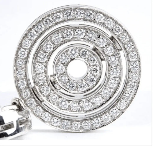 Boucles d'oreilles Bulgari Astrale - Boucles d'oreilles en or et diamants 58 Facettes 12915