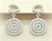 Boucles d'oreilles Bulgari Astrale - Boucles d'oreilles en or et diamants 58 Facettes 12915