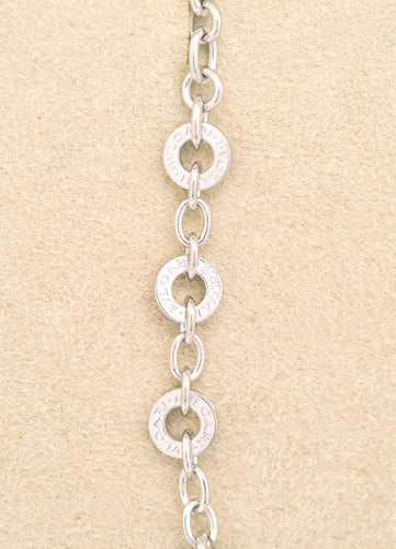 Collier Bulgari Astrale - Collier en or blanc et diamants 58 Facettes 12909