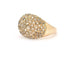 Bague Bague dôme en or rose 18 ct avec diamants 2,50 ct 58 Facettes 13621