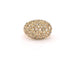 Bague Bague dôme en or rose 18 ct avec diamants 2,50 ct 58 Facettes 13621