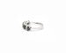 Bague Bague en or blanc 18 carats avec saphirs et diamants 58 Facettes 14488