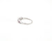 Bague 59 Bague en or blanc 18 ct avec rubis et diamants 58 Facettes 14638