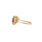 Bague Bague en or jaune 18 ct avec rubis et diamants 58 Facettes 16907