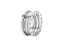 Bague Bulgari B.zero1 - Bague trois bandes en or blanc 18 carats, taille 64 58 Facettes 18060