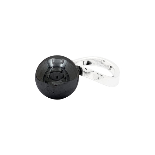 Bague 52 Dinh Van - Bague vintage en or blanc 18K et hématite 58 Facettes 35261