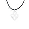Pendentif Poiray Cœur Entrelacé - Pendentif grand modèle en or blanc 750 58 Facettes 35311